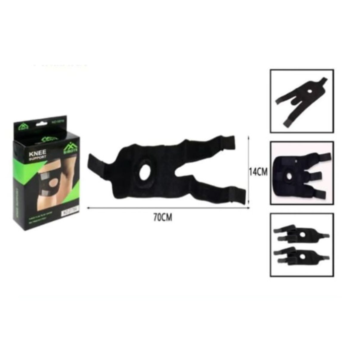 GENERICO - Rodillera Soporte De Proteccion 70 X 14 Cm