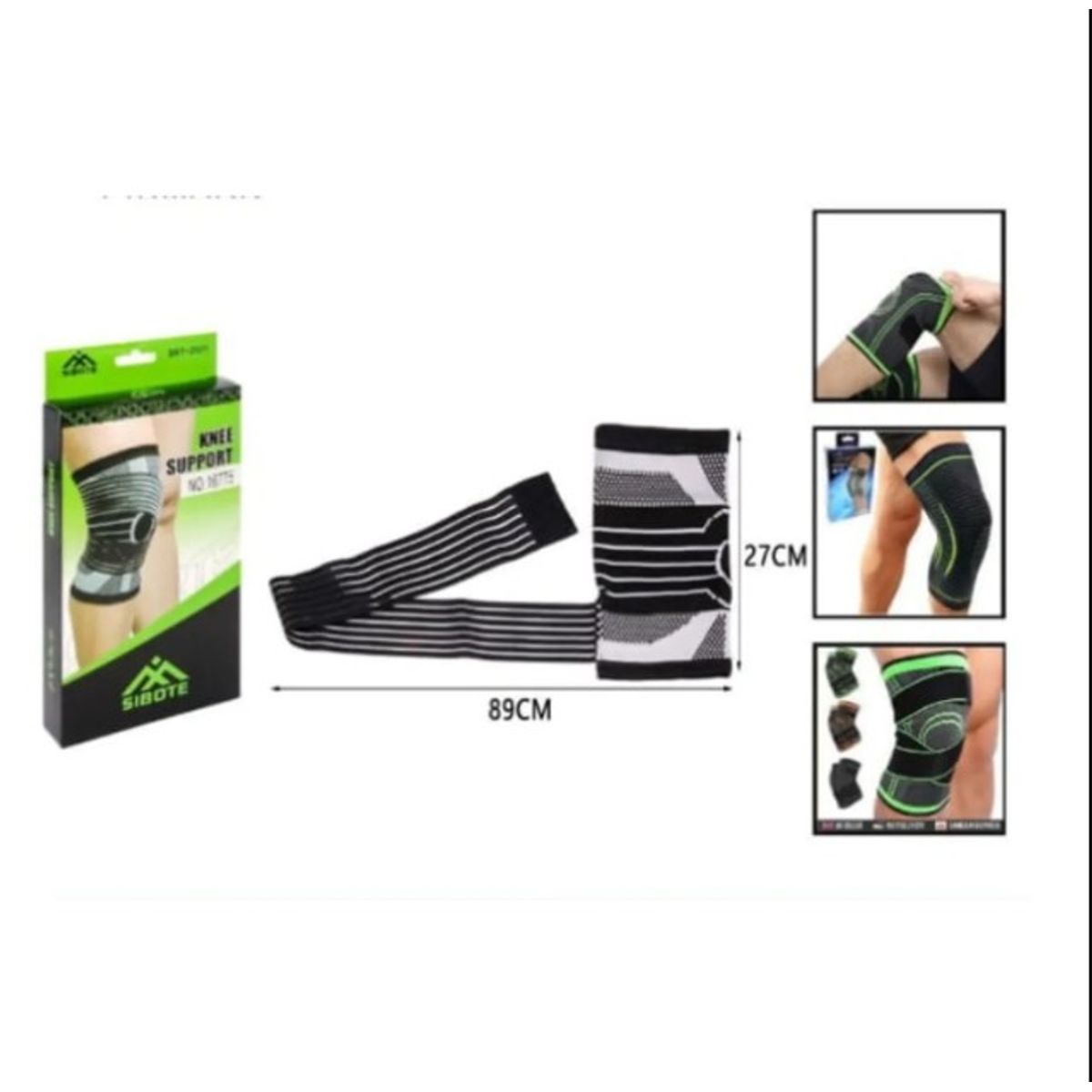 GENERICO - Rodillera Soporte De Proteccion 89 X 27 Cm