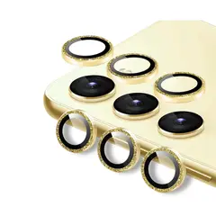 GENERICO - Protector De Lente De Camara Para Samsung S23 / S23 Plus Brillo Dorado