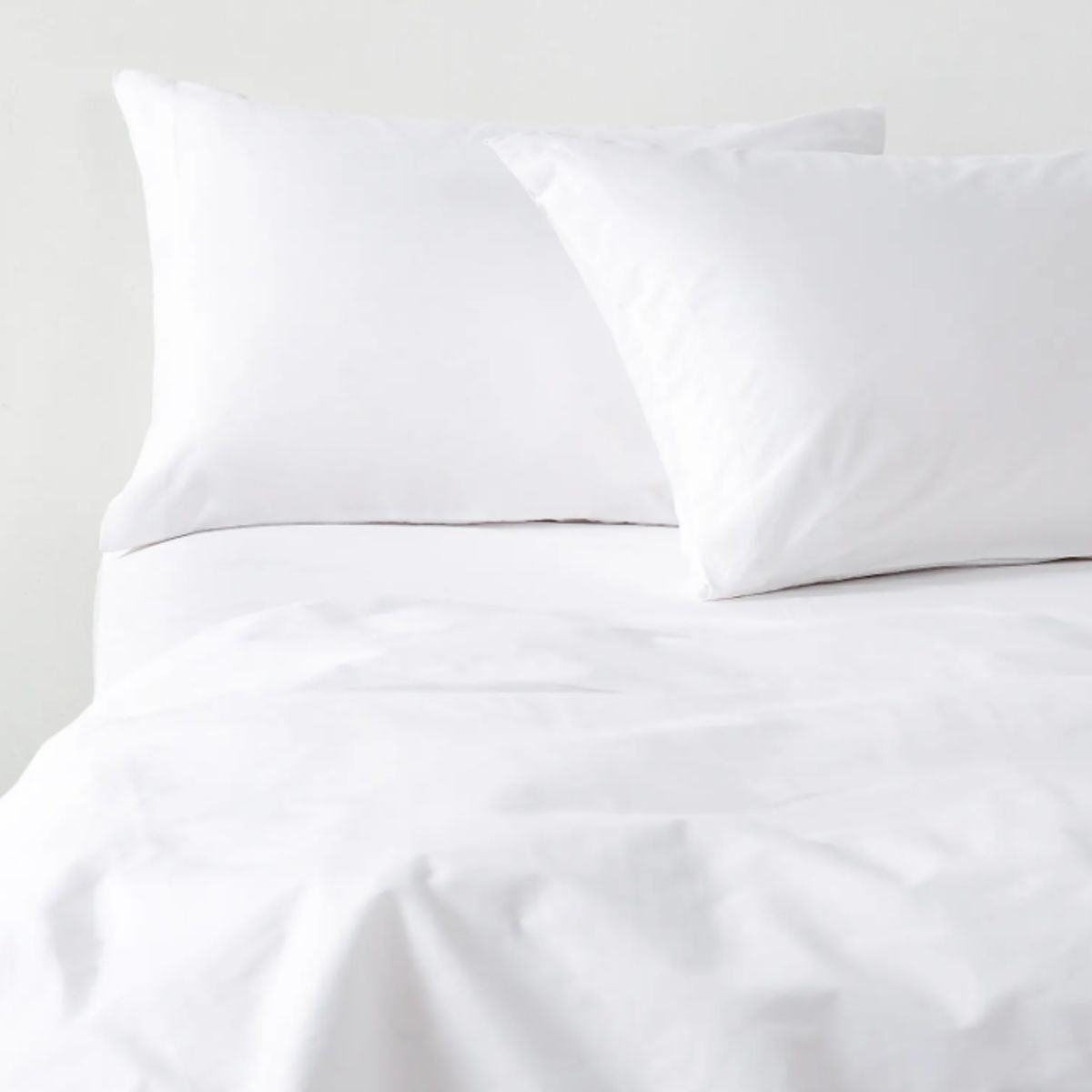 CANNON - Sabanas 2 Plazas Cannon 300 Hilos 100% Algodon WHITE