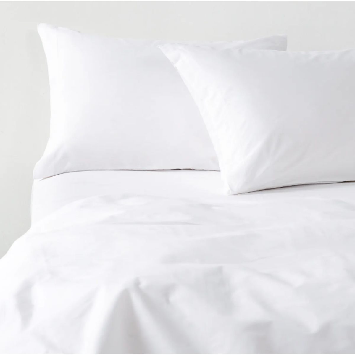 CANNON - Sabanas 2 Plazas Cannon 300 Hilos 100% Algodon WHITE