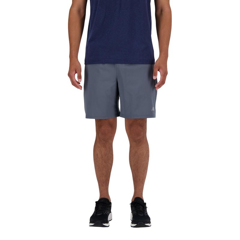 NEW BALANCE - Short Hombre New Balance Sport Essentials Gris