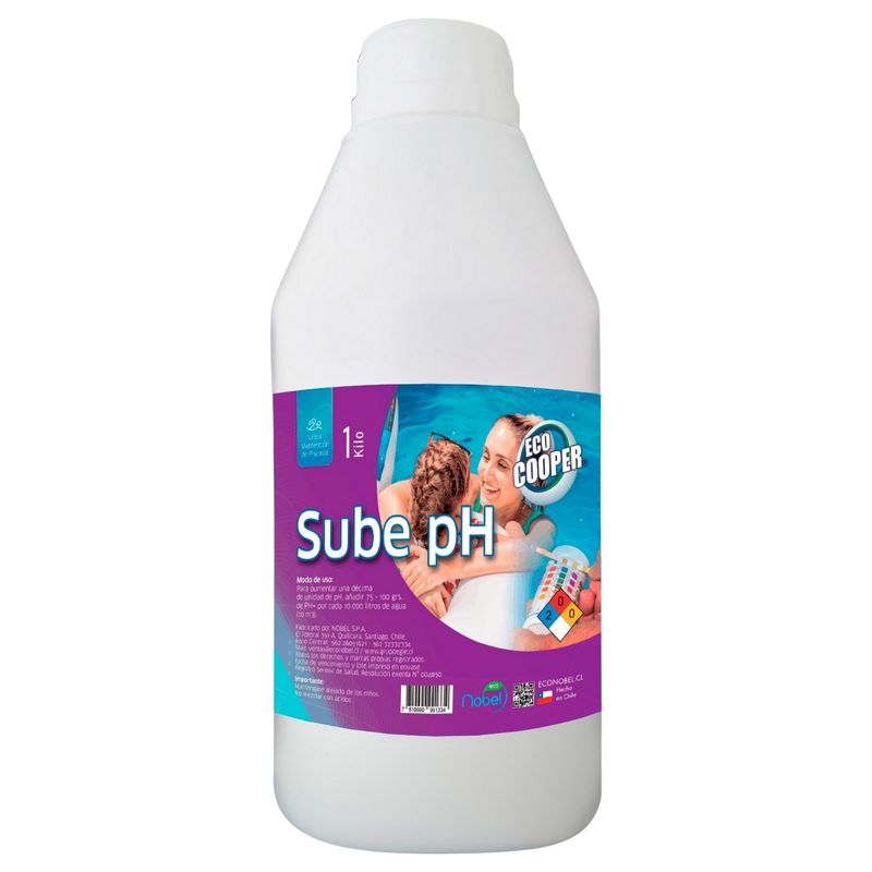 GENERICO - Sube Ph Para Piscina En Polvo 1kg Eco Cooper Nobel