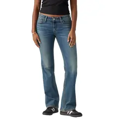 LEVIS - Jeans Mujer Superlow Boot Azul