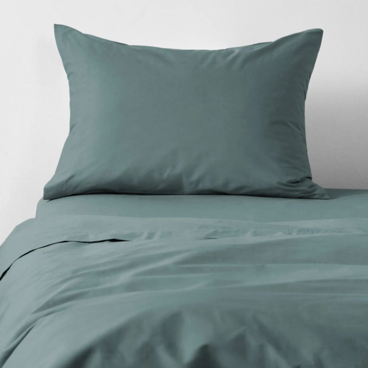 CANNON - Sábanas Cannon 1.5 Plazas 180 Hilos Liso Turquesa