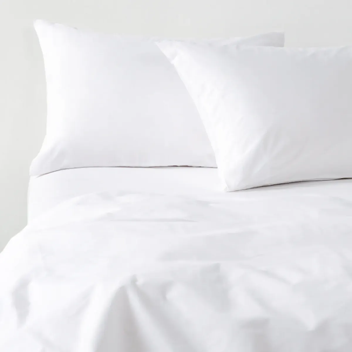 CANNON - Sábanas Cannon 1.5 Plazas 180 Hilos Liso Blanco