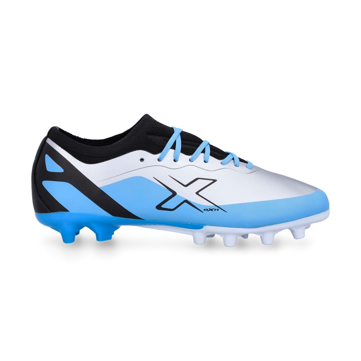 OXN - ZAPATOS DE FUTBOL OXN RAYO 2 MD ADULTO PLATA