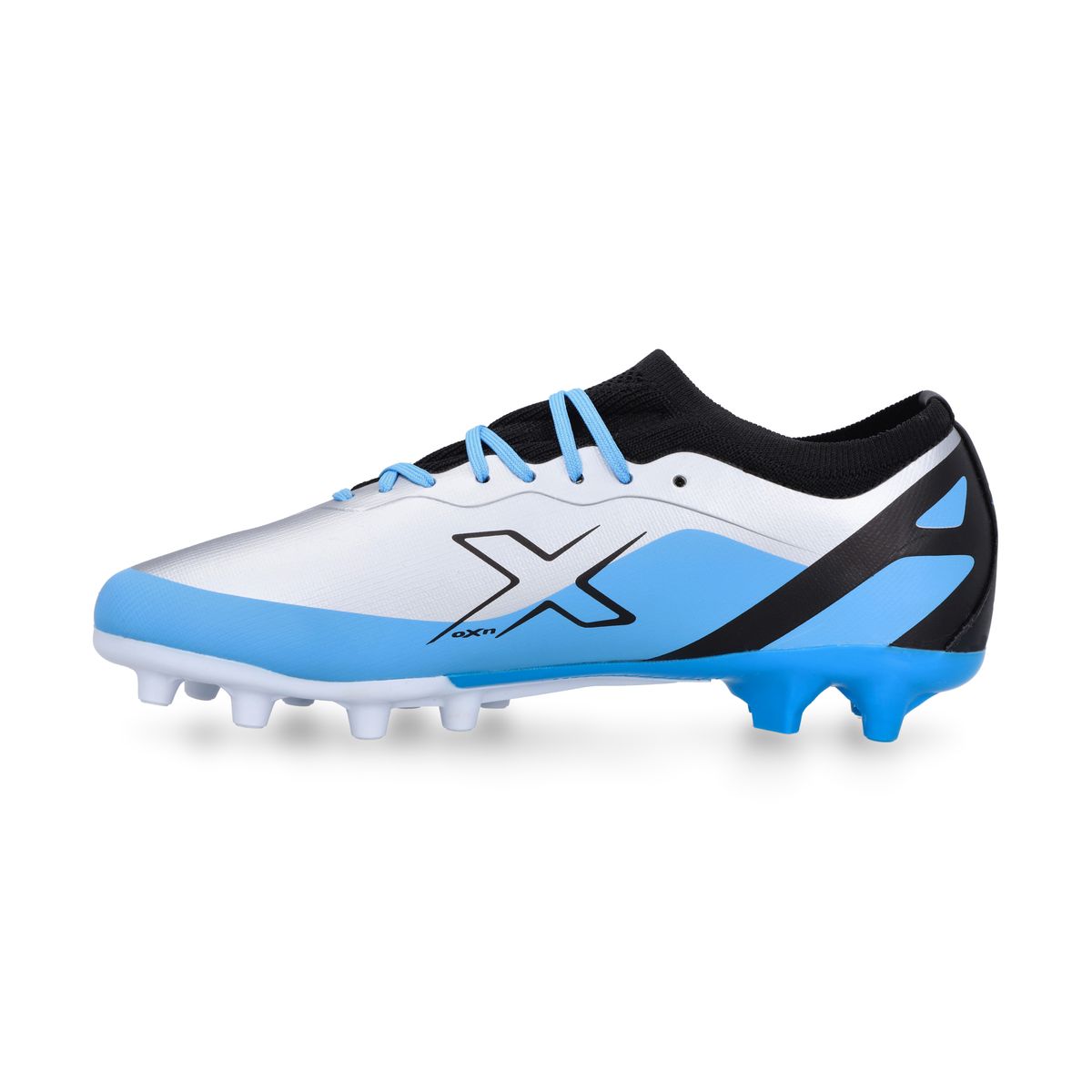 OXN - ZAPATOS DE FUTBOL OXN RAYO 2 MD ADULTO PLATA