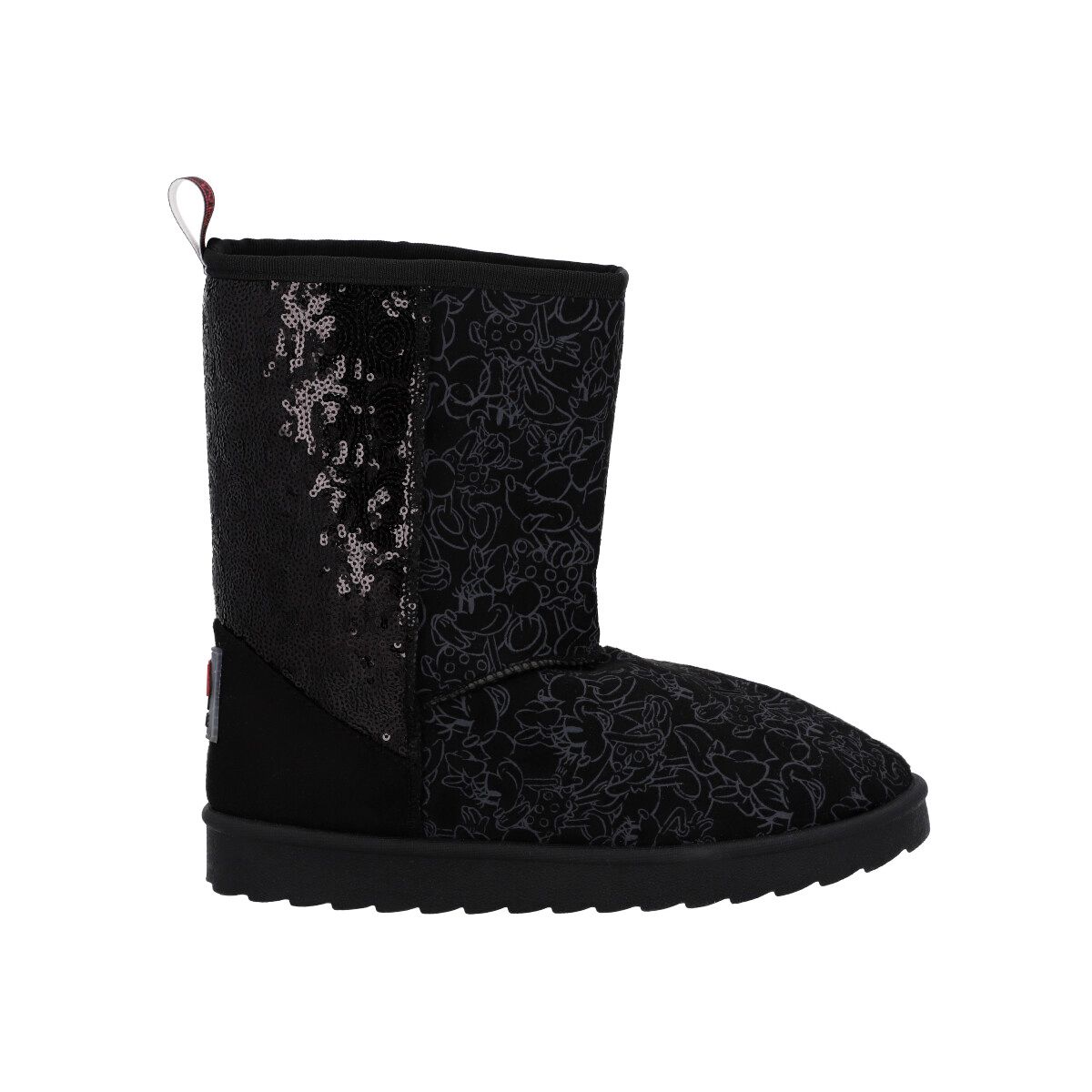 DISNEY - Bota Niña Minnie Mouse Lentejuelas