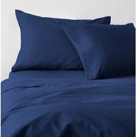 Sabana King 180 Hilos Marino