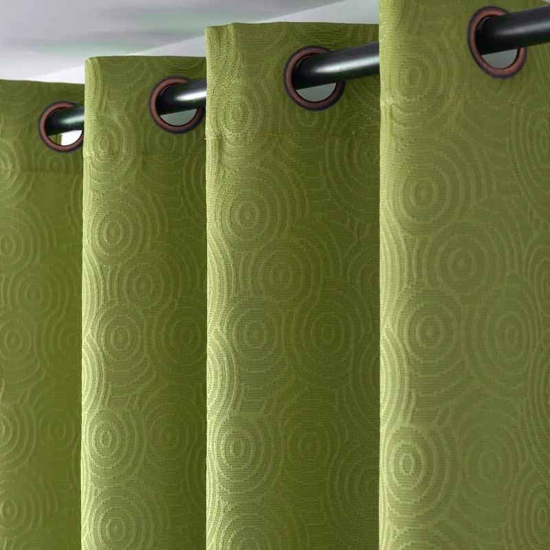 GENERICO - Cortinas Hogar Telas Brocato 2 Panos 140x220 Cm A9782