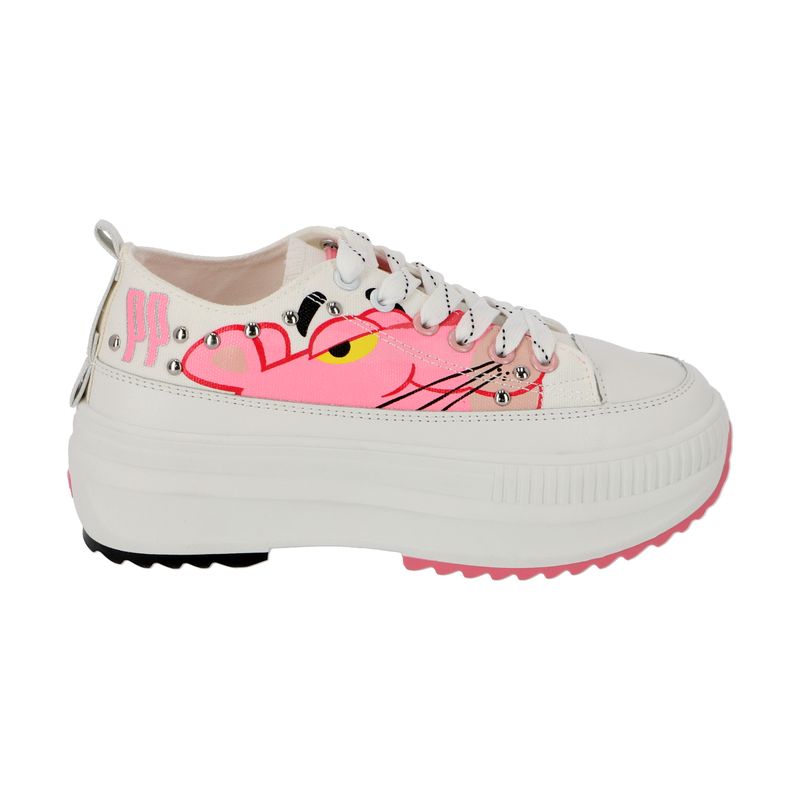 PINK PANTHER - ZAPATILLA PINK PANTHER LONA CON PLATAFORMA