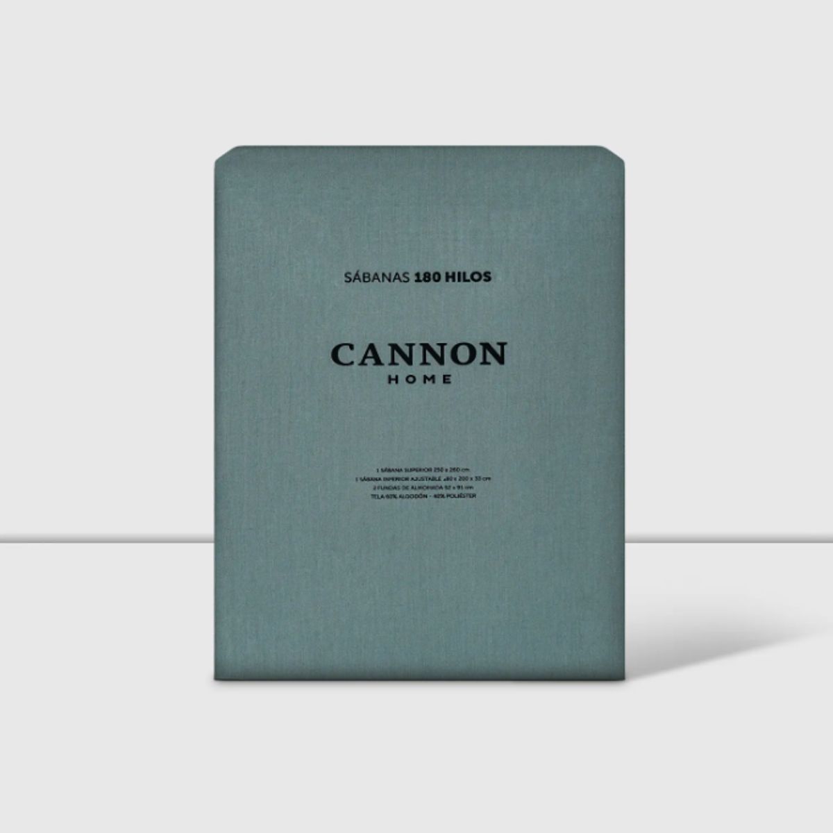 CANNON - Sabana Cannon King 180 Hilos Turquesa