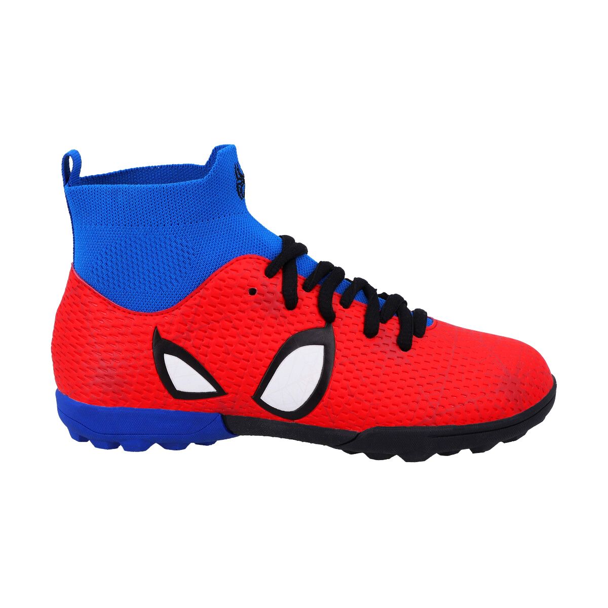 MARVEL - Zapato de Futbolito Niño Spider-Man Botín Red/Blue
