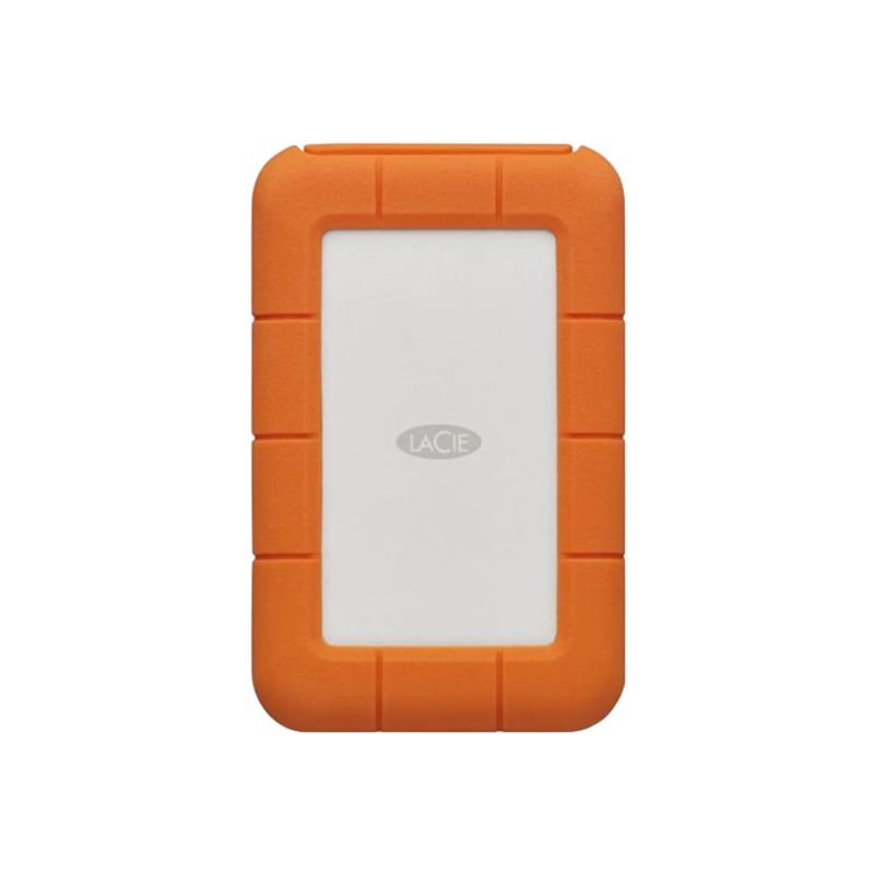SEAGATE - LaCie Rugged Disco Duro Externo 4TB USB-C USB 3.1 Gen 1 Naranja