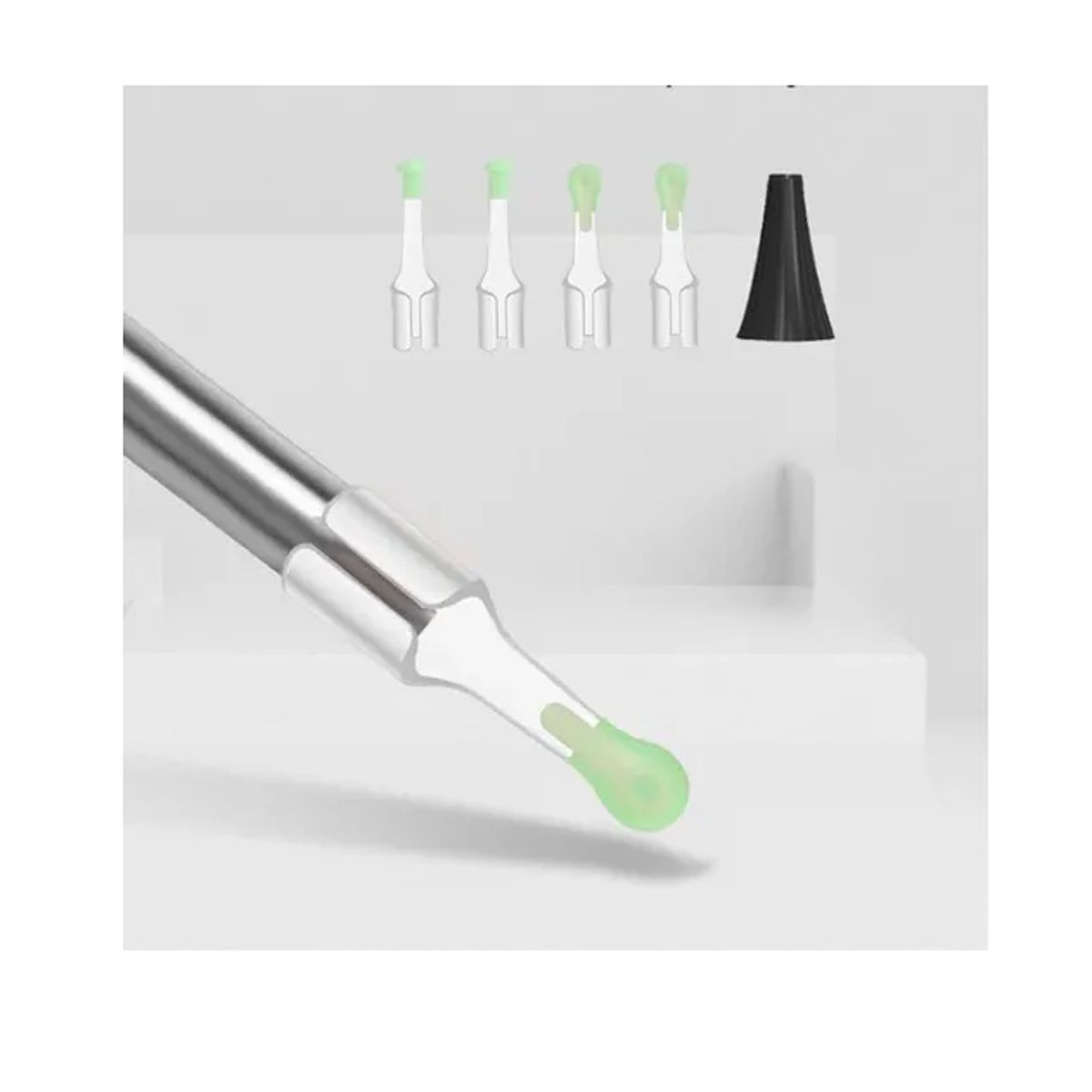 GENERICO - Kit De Limpieza De Oídos Con Cámara Otoscopio 1080p Wifi Color Blanco