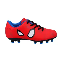 MARVEL - Zapato de Fútbol Niño Spider-Man Red