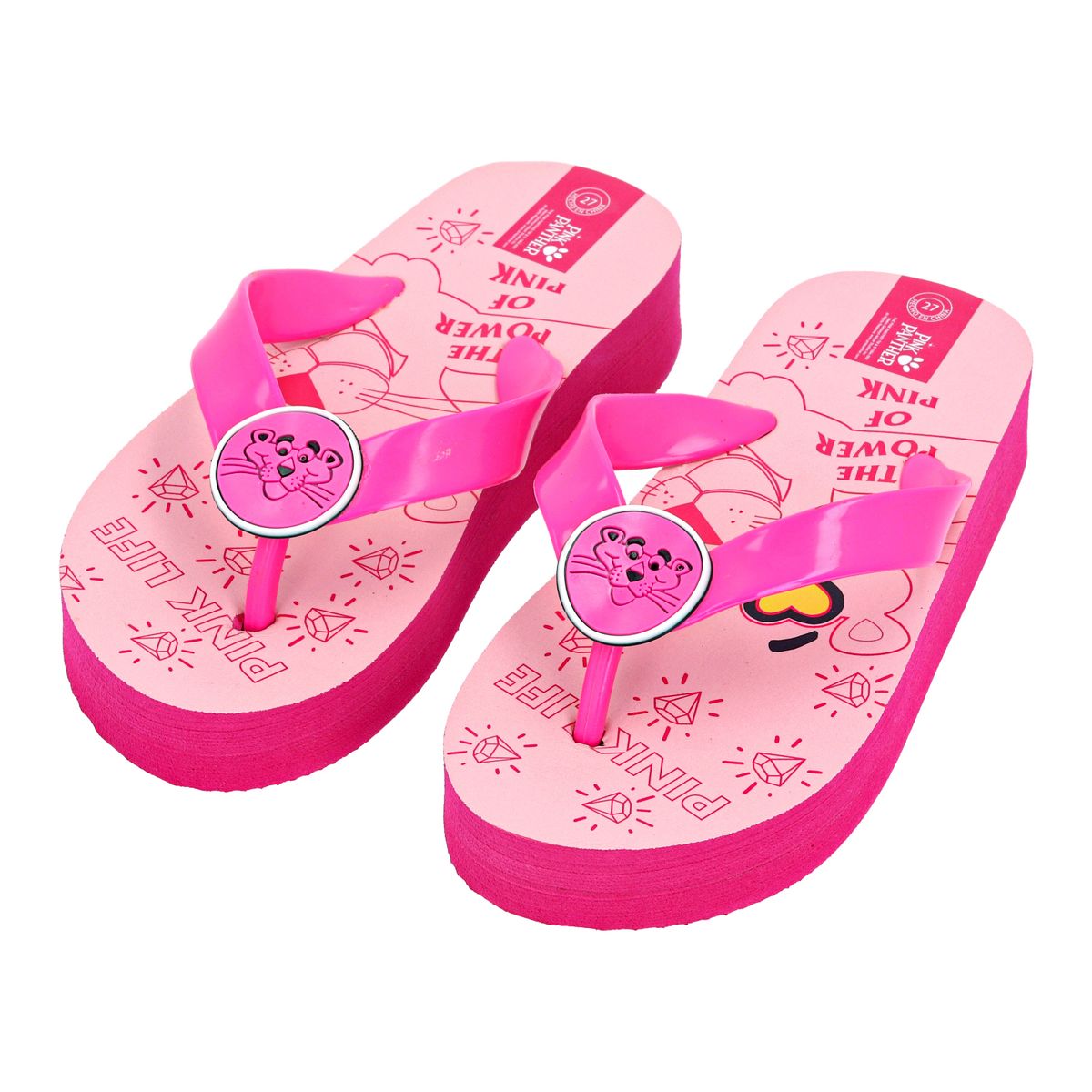 PINK PANTHER - Sandalia Niña Pink Panther con Plataforma