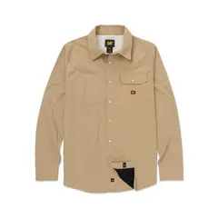 CAT - Camisa Manga Larga Hombre Lightweight Western Beige