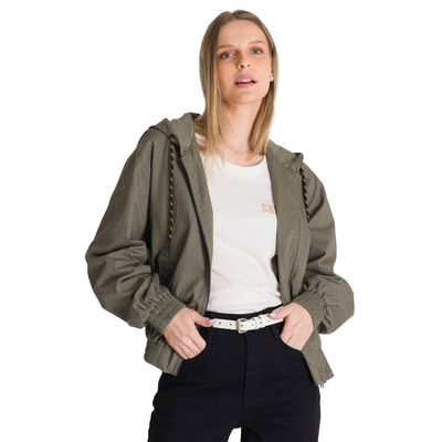 Imagen 1 del producto Chaqueta Mujer Lightweight Utility Bomber Oliva