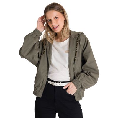 Imagen 2 del producto Chaqueta Mujer Lightweight Utility Bomber Oliva