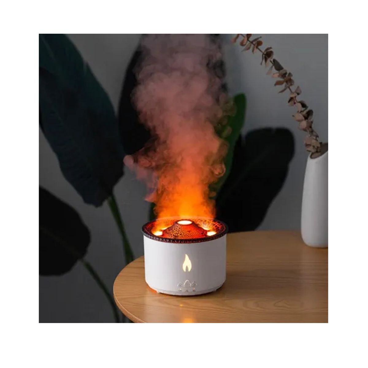 GENERICO - Humidificador Genérica Volcan con voltaje de blanco