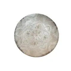 OEM - Mesa Lateral Mandalas Mesa Auxiliar Madera 40cm
