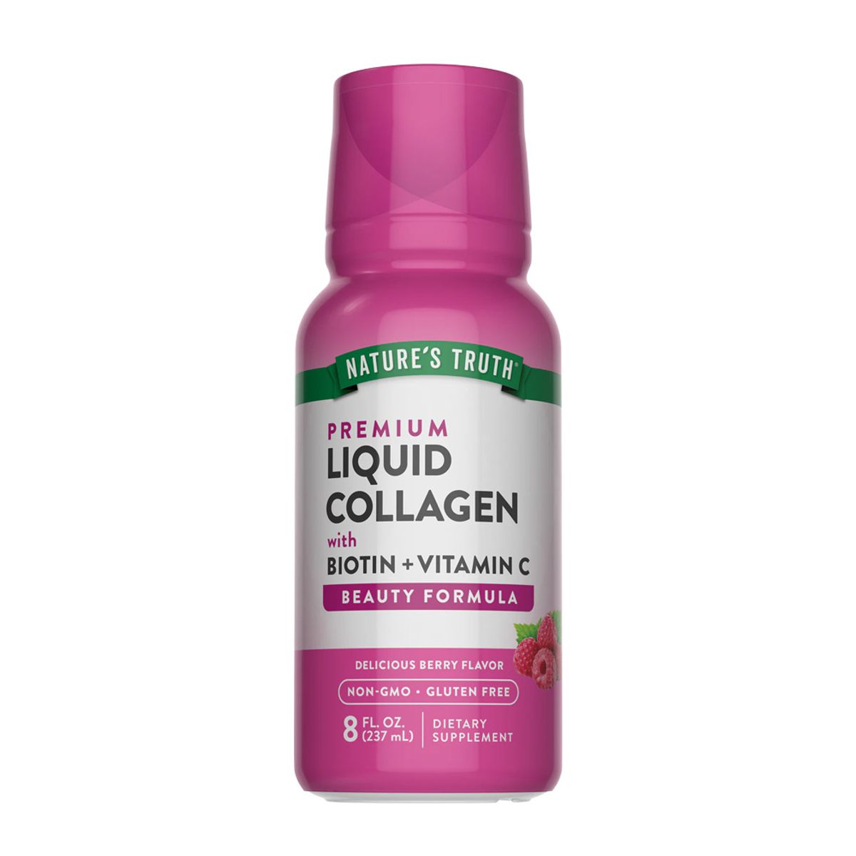 NATURE'S TRUTH - Colageno + Biotina liquido 237ml Natures Truth