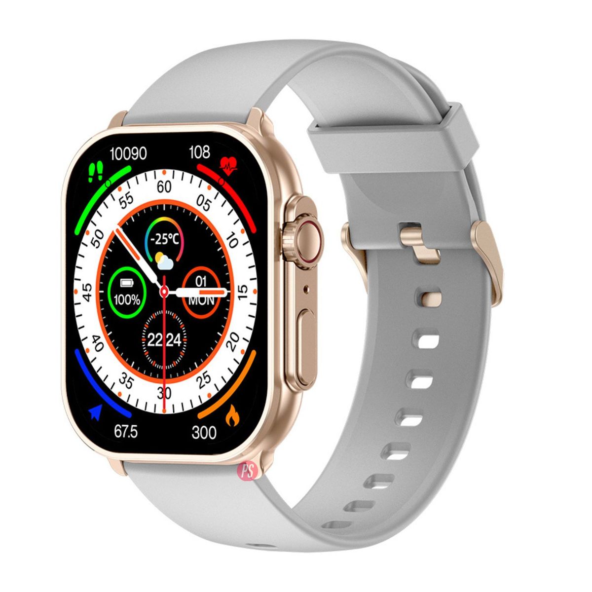 TECNOLAB - Smartwatch Pantalla Amoled Salud Y Diversión En Tu Muñeca - PS