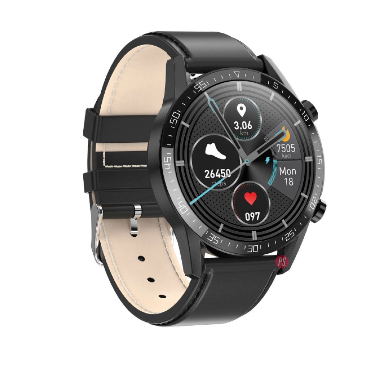 TECNOLAB - Reloj Smartwatch Diseño Formal Con Monitoreo De Salud - Ps