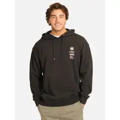 MAUI AND SONS - Poleron Canguro Marahua Negro Hombre - Negro