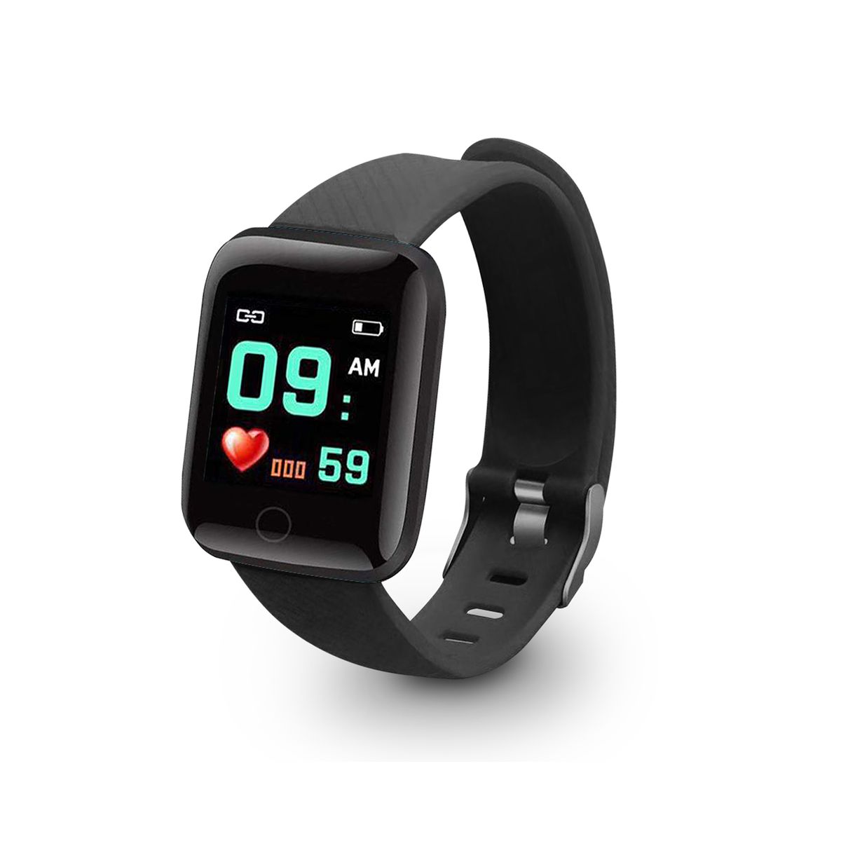 DBLUE - Smartwatch Monitor De Salud Color Negro - PS