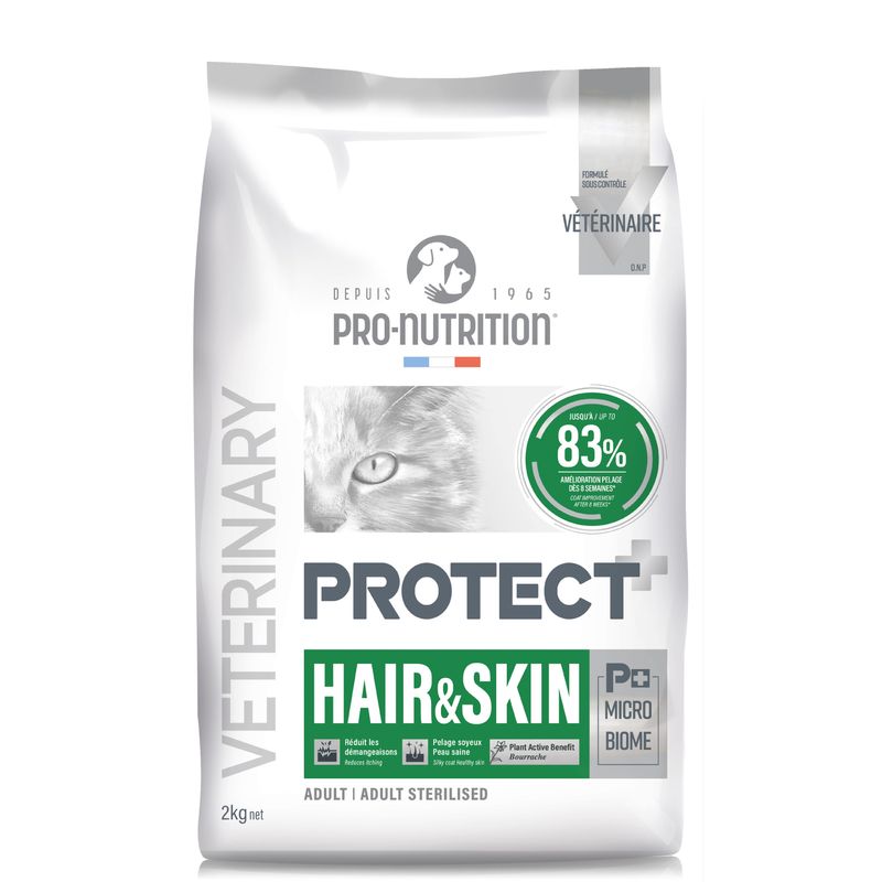 PRO NUTRITION FLATAZOR - Alimento Protect Hair & Skin Para Gato 2Kg