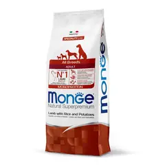 MONGE - Alimento Monoprotein Lamb Cordero Para Perro, 2.5Kg