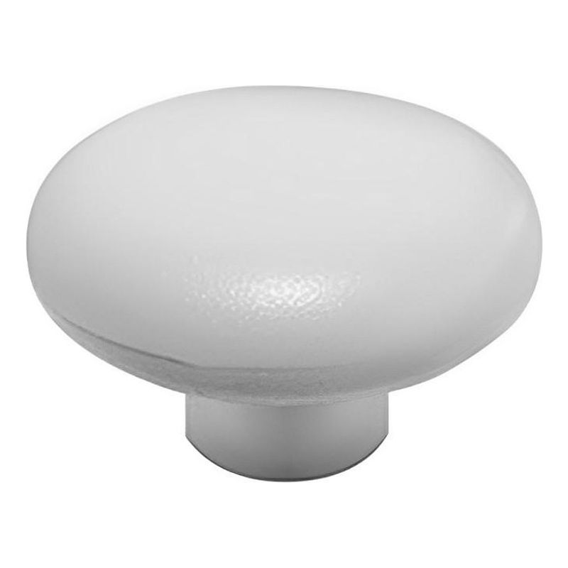 DVP - Perilla Plástica 32mm Con Tornillos Blanco 90 Un Dvp