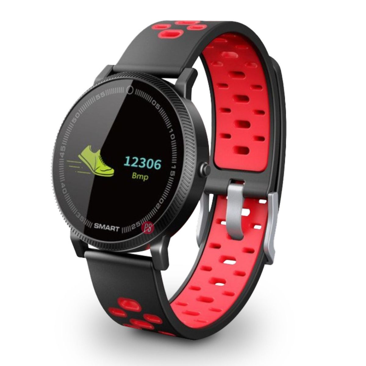 DBLUE - Smartwatch Con Pantalla Oled Ip67 Color Rojo - Ps