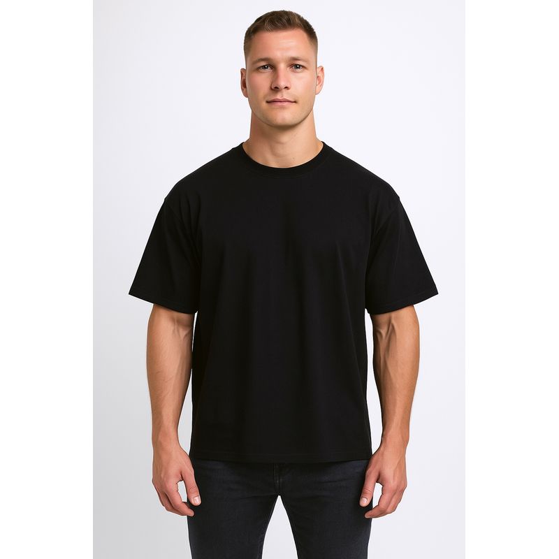 ROLY - Polera Corte Oversize 100% Algodon Hombre
