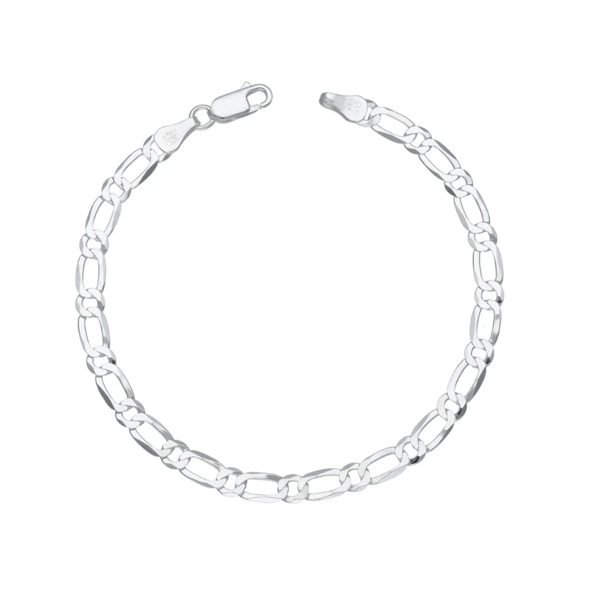 GENERICO - Pulsera Cartier Plata Italiana Hombre Masculino Unisex