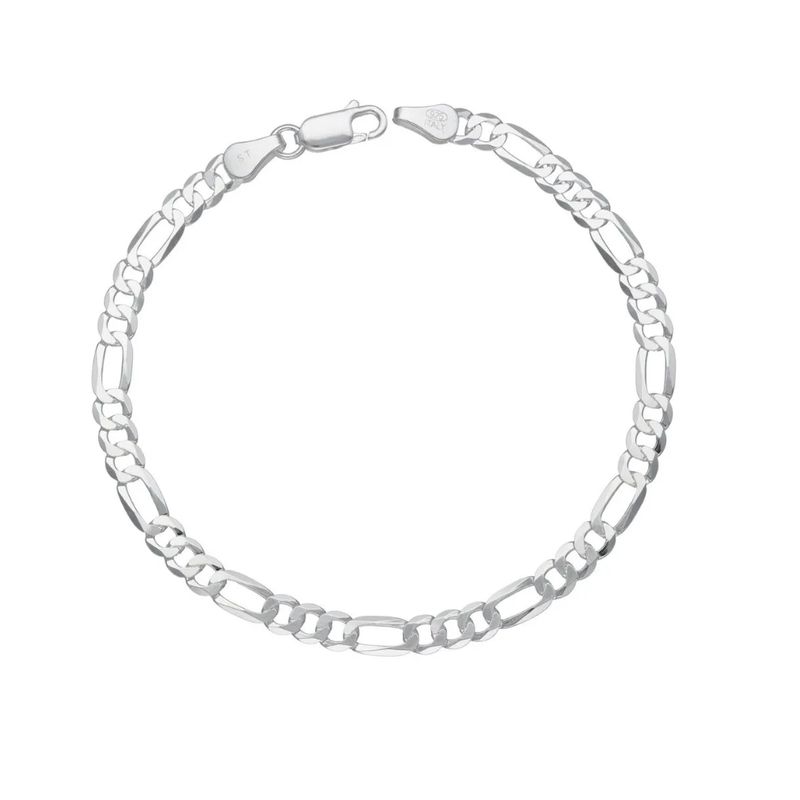 GENERICO - Pulsera Cartier Plata Italiana Hombre Masculino Unisex