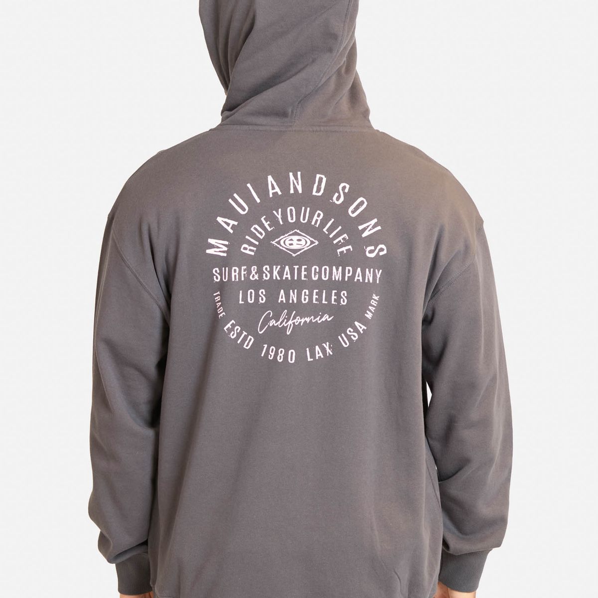 MAUI AND SONS - Poleron Canguro Sunomia Gris Hombre Maui And Sons - Gris