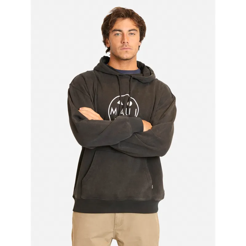 MAUI AND SONS - Poleron Canguro Zenkora Negro Hombre Maui And Sons - Negro