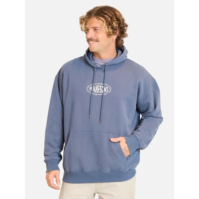 MAUI AND SONS - Poleron Canguro Waviana Azul Hombre Maui And Sons - Azul