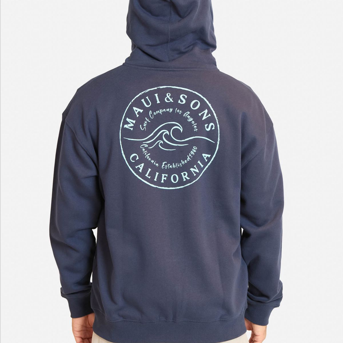 MAUI AND SONS - Poleron FZ Marea Azul Hombre Maui And Sons - Azul