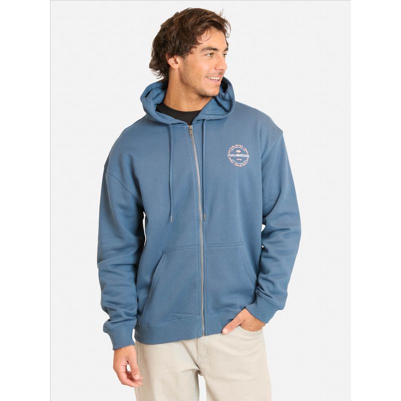 MAUI AND SONS - Poleron FZ Brisa Azul Hombre Maui And Sons - Azul