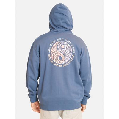 Imagen 2 del producto Poleron FZ Flowbay Azul Hombre