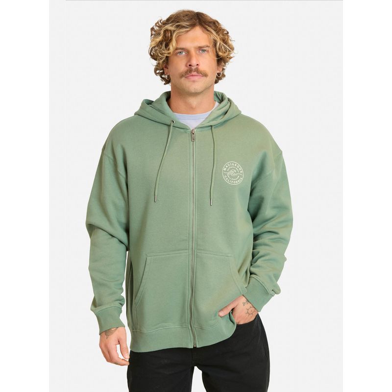 MAUI AND SONS - Poleron FZ Marea Verde Hombre Maui And Sons - Verde