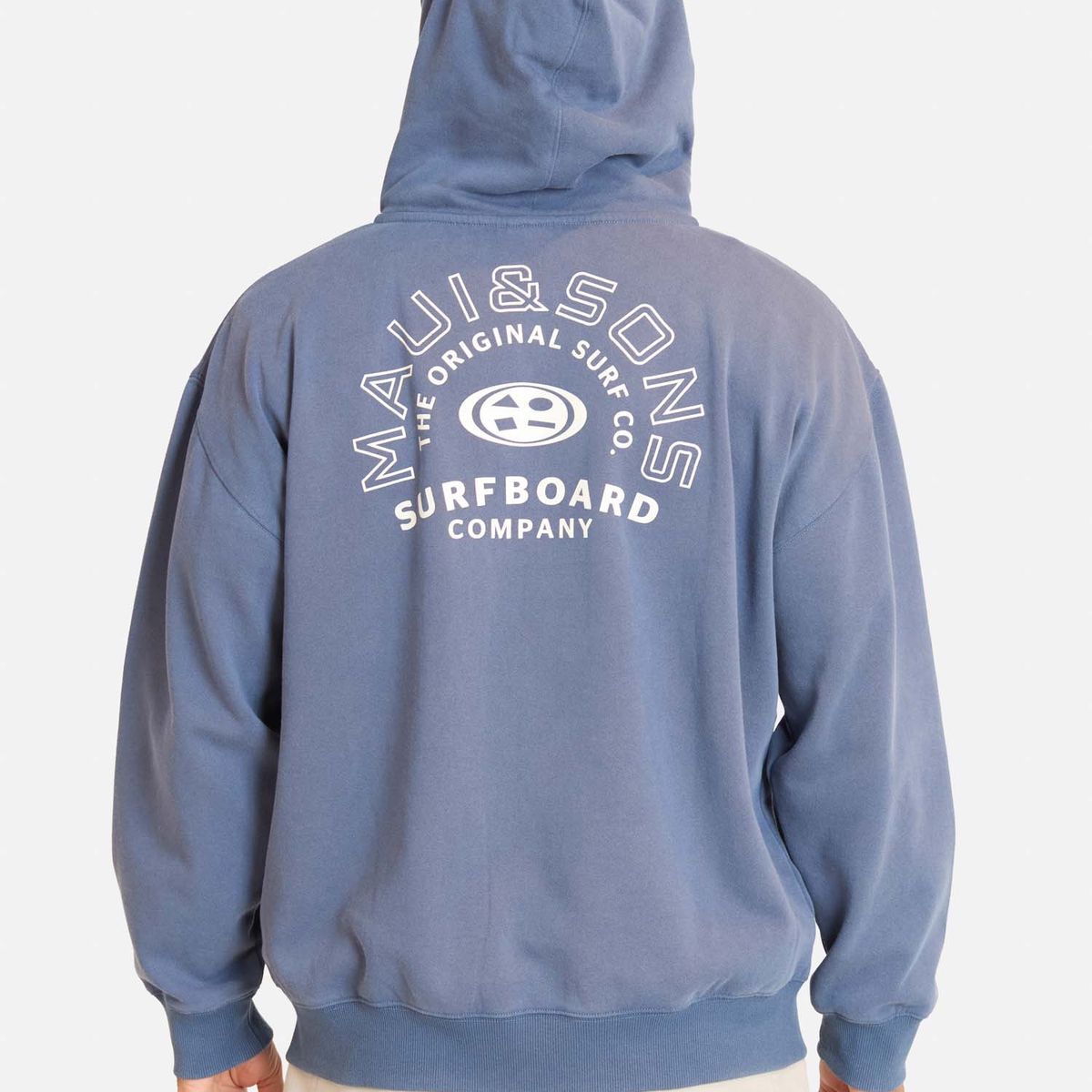 MAUI AND SONS - Poleron FZ Salitrex Azul Hombre Maui And Sons - Azul