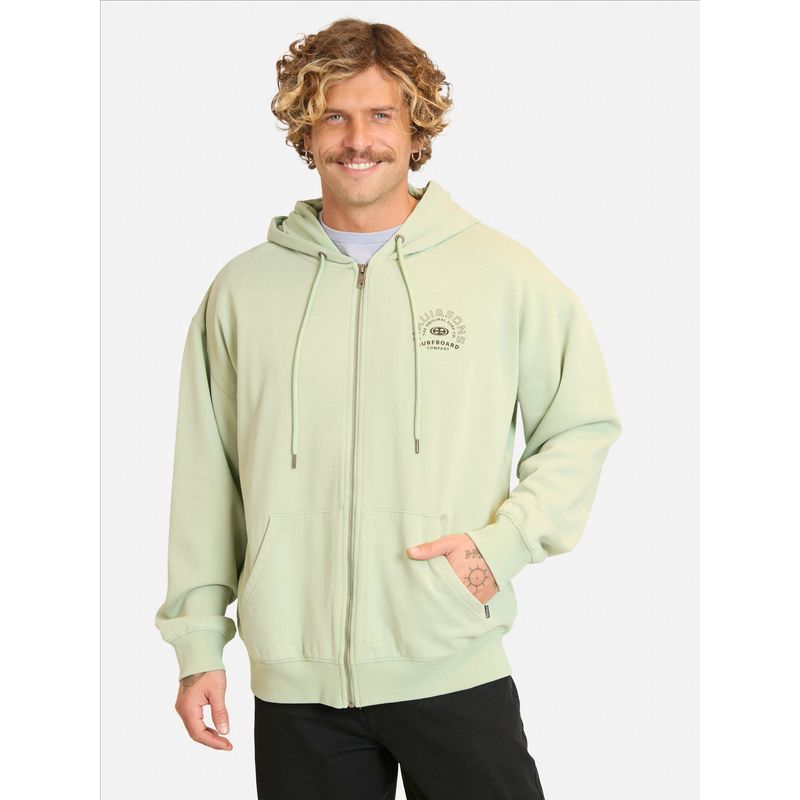 MAUI AND SONS - Poleron FZ Salitrex Verde Hombre Maui And Sons - Verde