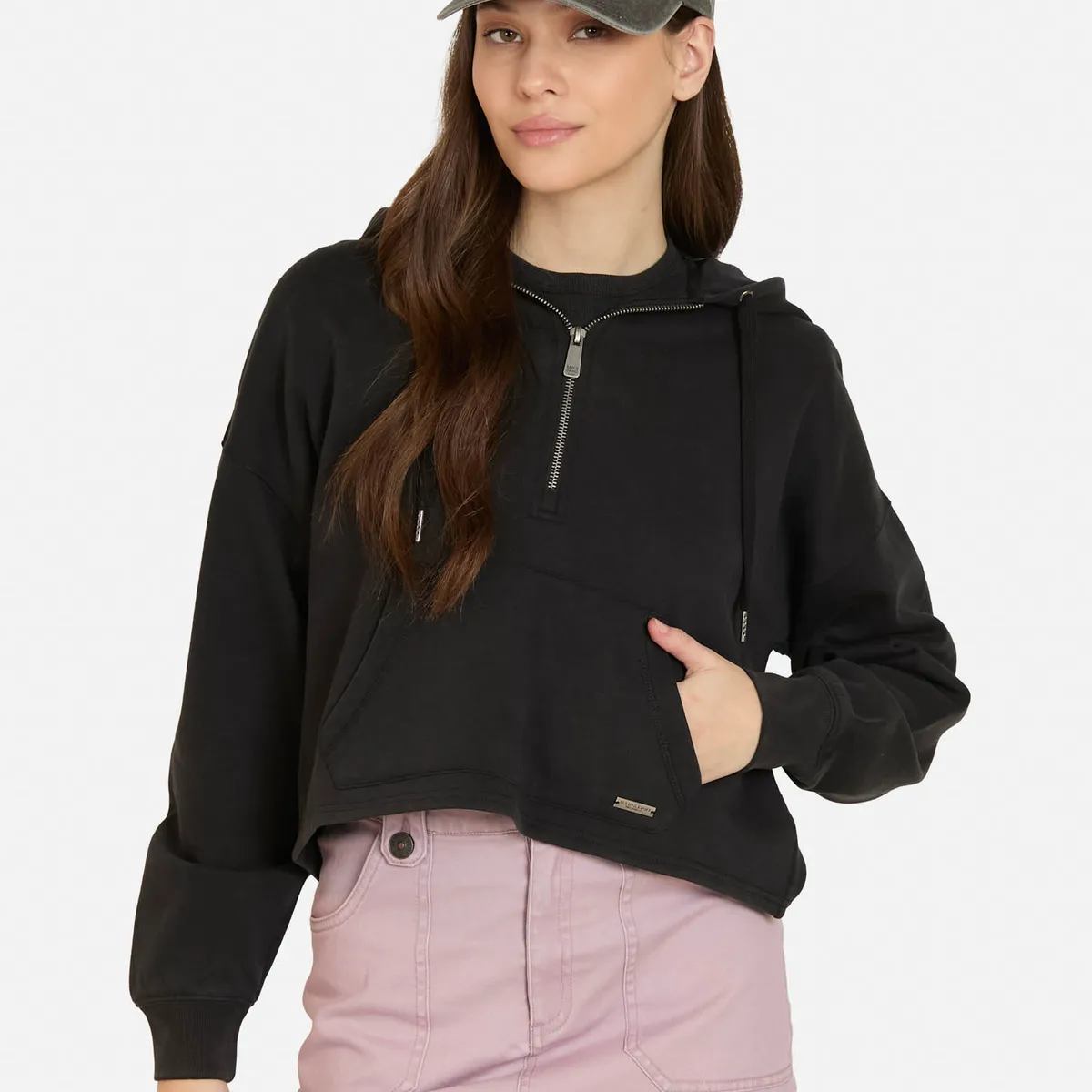 MAUI AND SONS - Poleron Canguro Flipnix Negro Mujer Maui And Sons - Negro