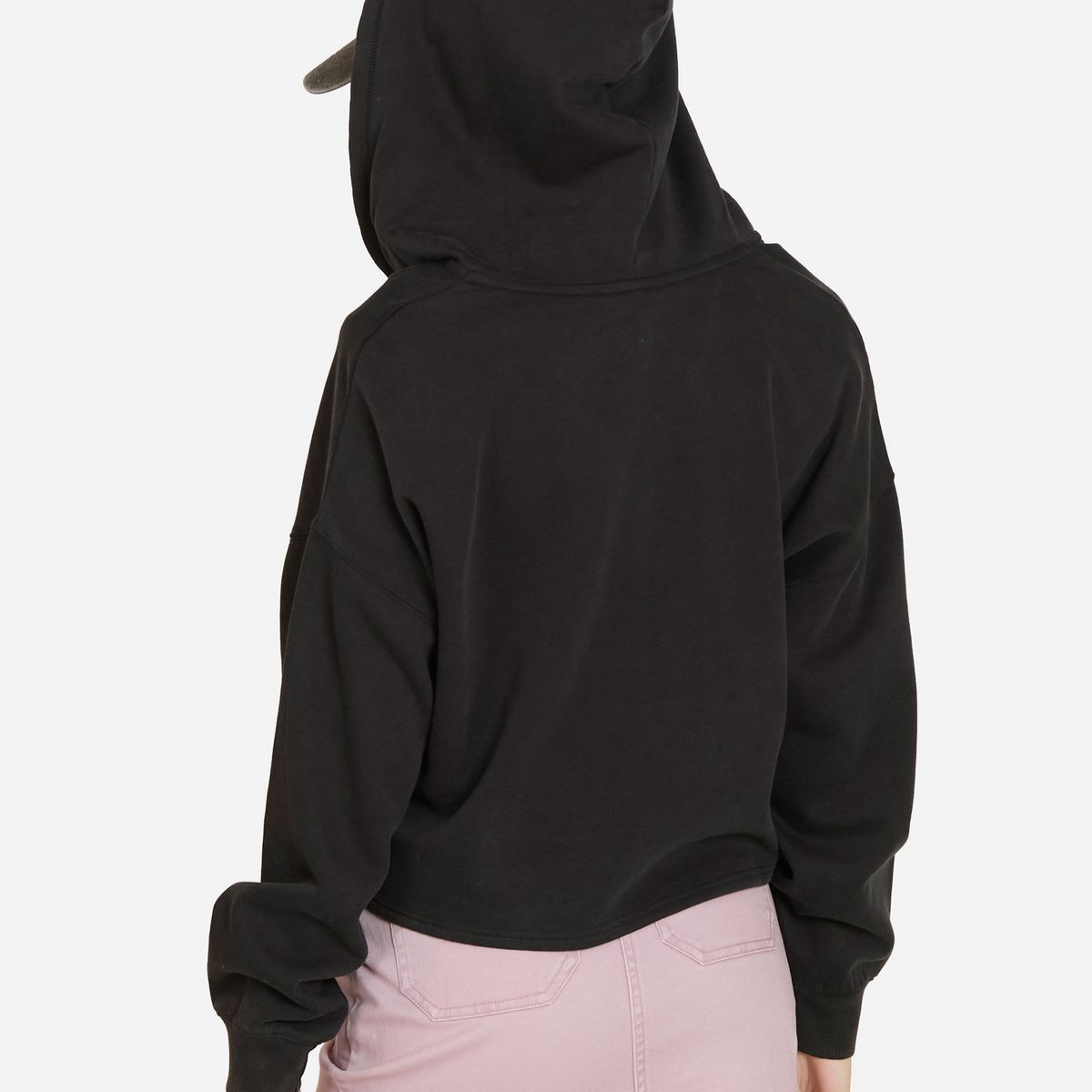 MAUI AND SONS - Poleron Canguro Flipnix Negro Mujer Maui And Sons - Negro